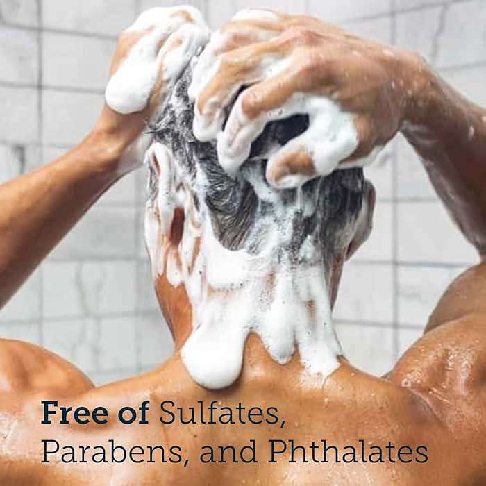 Oars + Alps Men's Sulfate Free Hair Shampoo and Conditioner Set for Men & Women, Infused with Kelp & Algae Extracts, Nourishing & Moisturizing, Paraben Free, Fresh Ocean Splash Scent, 2pk, 13.5oz - Image 7