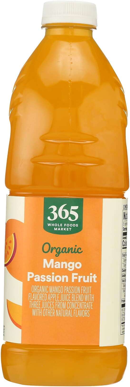 365 by Whole Foods Market, Organic Mango Passionfruit Juice, Reduced Sugar, 64 Fl Oz - Image 5