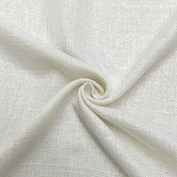 Cream and Gold Curtains 84 inch Length for Living Room 2 Panel Set Grommet Semi Sheer Sparkle Shimmer Shiny Glitter Metallic Gold Ivory Curtain for Bedroom Fancy Modern Luxury Decorative 84 Long Beige - Image 4
