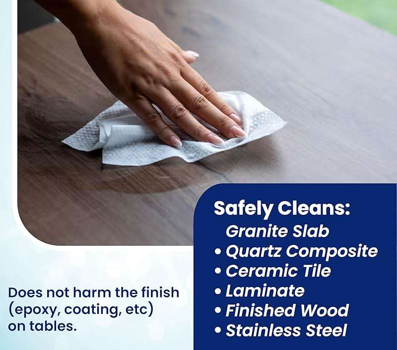 Freshnaps Restaurant & Institutional Table Cleaning Wipes – Multi-Purpose, No-Rinse, Streak-Free – 50 Count Pack, Case of 24 (1,200 Wipes Total) - Image 5