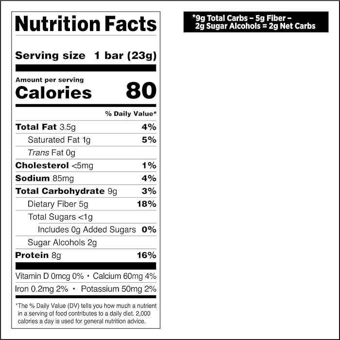 Quest Nutrition Mini Chocolate Chip Cookie Dough Protein Bars, 8g Protein, 1g Sugar, 2g Net Carbs, Gluten Free, 14 Count - Image 2