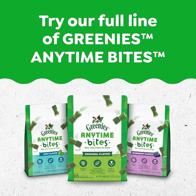 Greenies Anytime Bites Dog Treats, Original Flavor, Dog Training Treats, 24 oz. Bag - Image 5