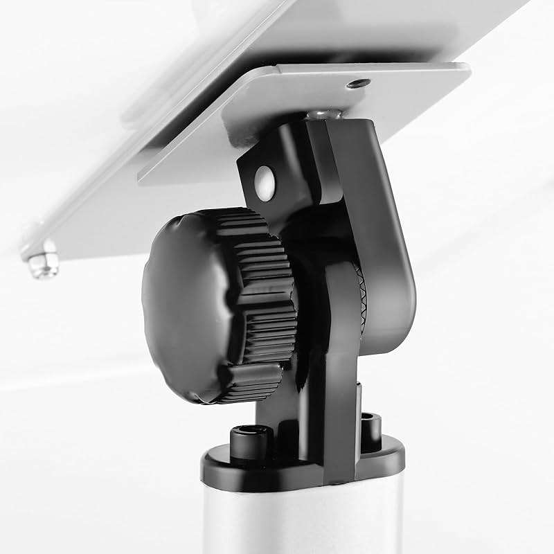 DISPLAYSWORKER Adjustable Heavy Duty Pedestal Acrylic Sign holder floor Stand,sign stand poster stand ,Standing Floor for 11 x 17 inch,Silver (silver, acrylic frame 11-x-17-inch) - Image 7