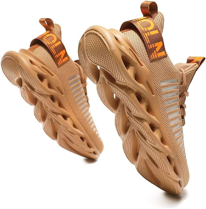 GSLMOLN Men's Slip on Breathable Walking Shoes Ultra Lightweight Casual Sport Gym Fashion Sneakers - Image 1