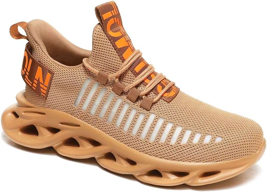 GSLMOLN Men's Slip on Breathable Walking Shoes Ultra Lightweight Casual Sport Gym Fashion Sneakers - Image 2