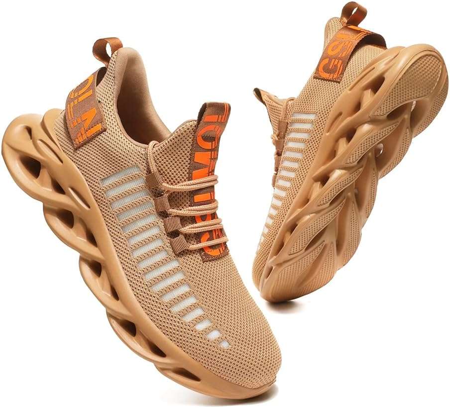 GSLMOLN Men's Slip on Breathable Walking Shoes Ultra Lightweight Casual Sport Gym Fashion Sneakers - Image 5