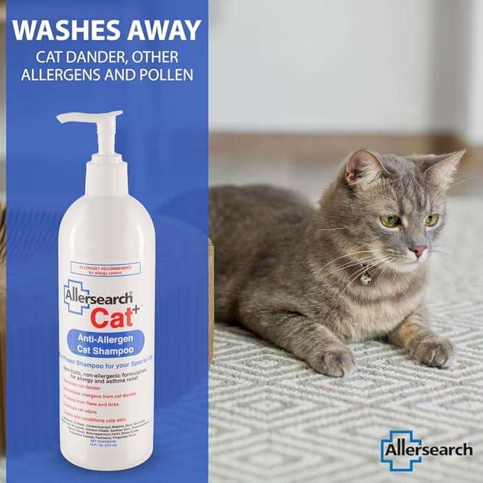 Allersearch Cat+ Anti-Allergen Cat Shampoo - Image 5