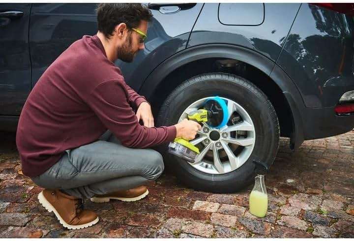 Ryobi R18CPS-0 Rotating Brush 18V ONE+ Battery 15cm 210rpm (Body Only) (Renewed) - Image 3