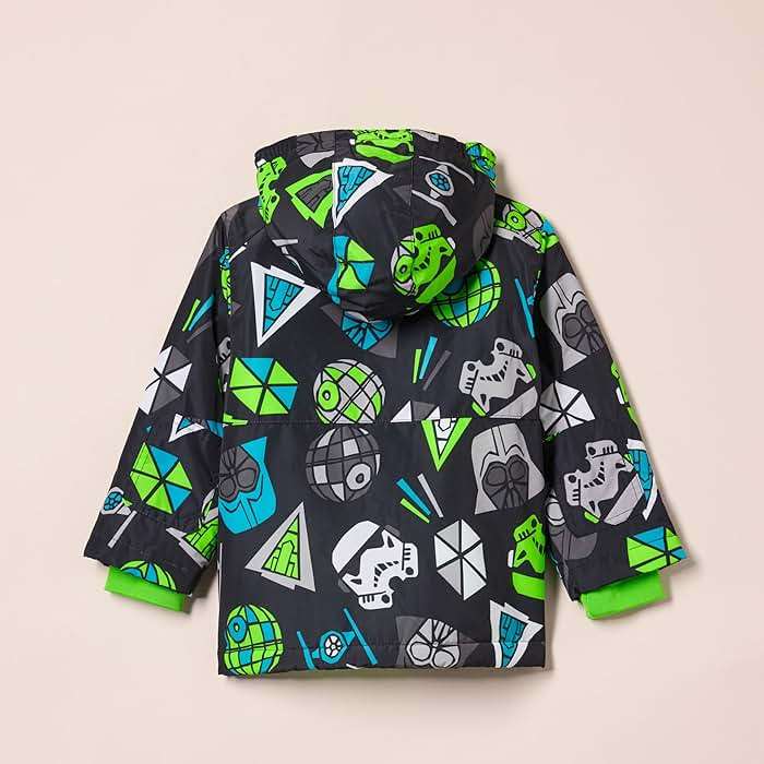 Amazon Essentials Disney | Marvel | Star Wars Boys and Toddlers' Warm Puffer Coats - Image 3