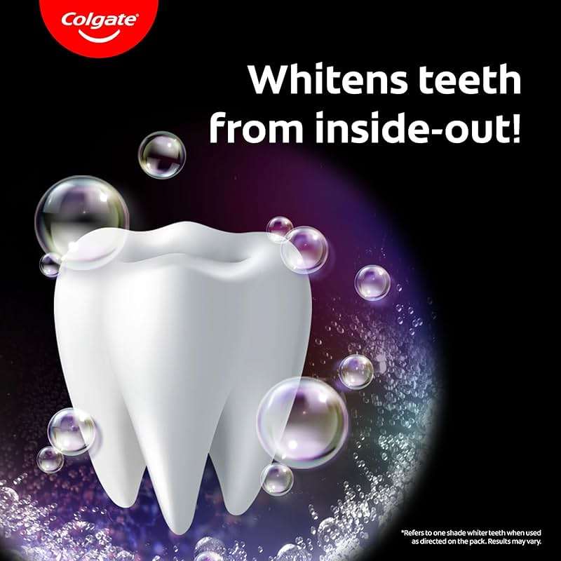 Colgate Visible White O2, Teeth Whitening Toothpaste (50g/1.7oz) - Image 6