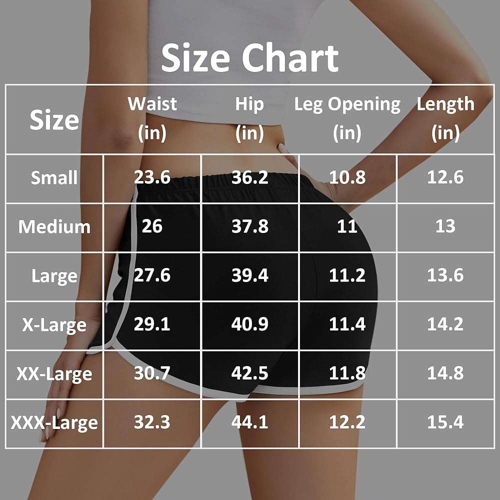 Apoway 6 Packs Dance Shorts Women Cotton Waistband Summer Sports Yoga Shorts for Women - Image 2