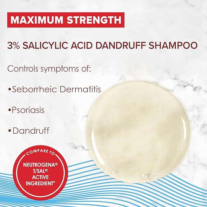 True+Real Salicylic Acid Anti-Dandruff Shampoo 3% Salicylic Acid, 4.4 Fl Oz - Image 2