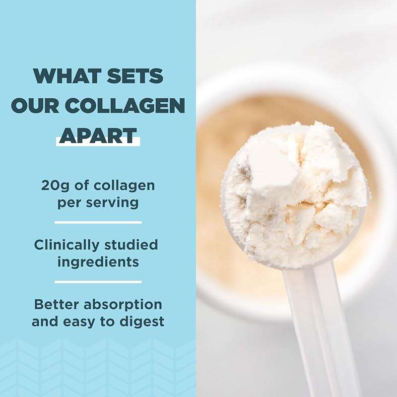 Ancient Nutrition Collagen Peptides, Collagen Peptides Powder, Unflavored Hydrolyzed Collagen, Supports Healthy Skin, Joints, Gut, Keto and Paleo Friendly, 28 Servings, 20g Collagen per Serving - Image 3