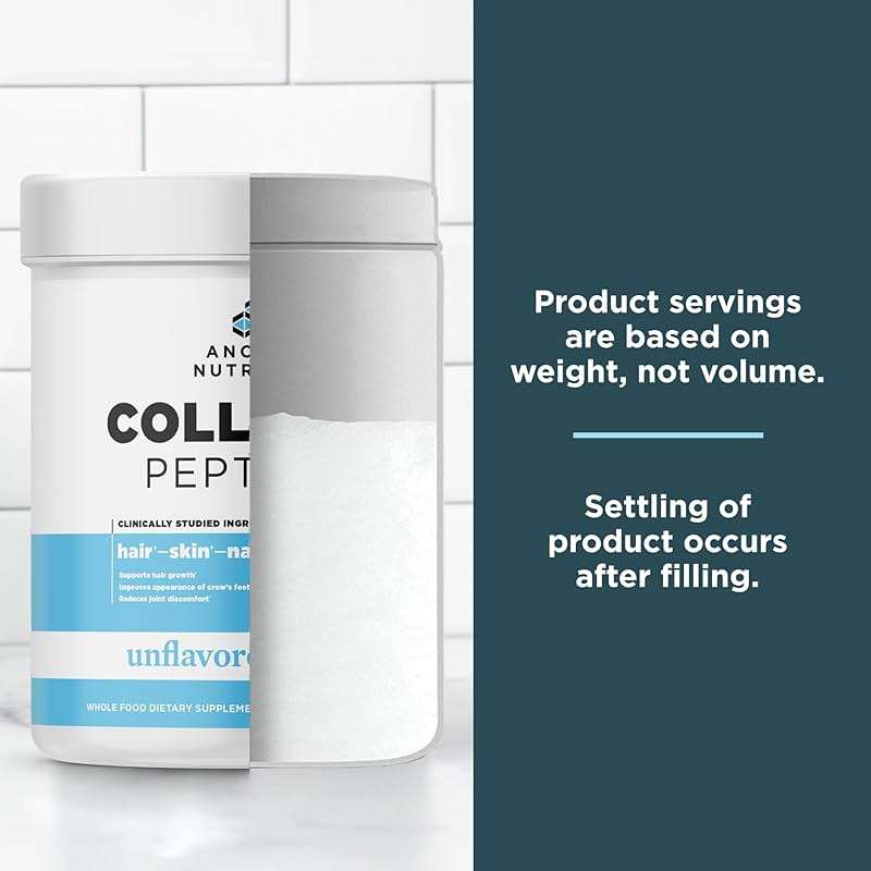 Ancient Nutrition Collagen Peptides, Collagen Peptides Powder, Unflavored Hydrolyzed Collagen, Supports Healthy Skin, Joints, Gut, Keto and Paleo Friendly, 28 Servings, 20g Collagen per Serving - Image 6