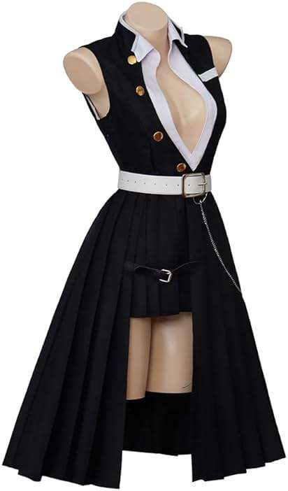 iSHOWcos Anime Women Cosplay Female Dress Costume Uniform Halloween Outfit - Image 2