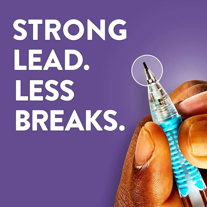 Paper Mate Clearpoint Mechanical Pencils, 0.7mm HB #2 Pencil Lead, 2 Pencils, Assorted Fashion Barrel Colors, 10 Count - Back to School Essentials, Note-Taking, Teacher Supplies - Image 3