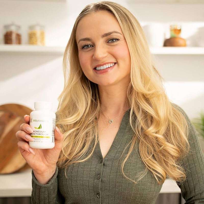 BIOptimizers Magnesium Breakthrough Supplement with 500mg - 7 Forms of Magnesium: Glycinate, Malate, Citrate, and More - Natural Support for Sleep and Cognitive Function -30 Capsules- Calming Vitamins - Image 2