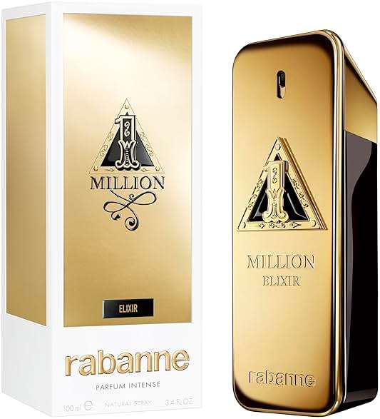 Rabanne 1 Million Elixir Parfum Intense - Long Lasting Luxury Cologne for Men with Rose Damascena, Vanilla Absolute & Cedarwood - Men's Fragrance Spray - Image 2