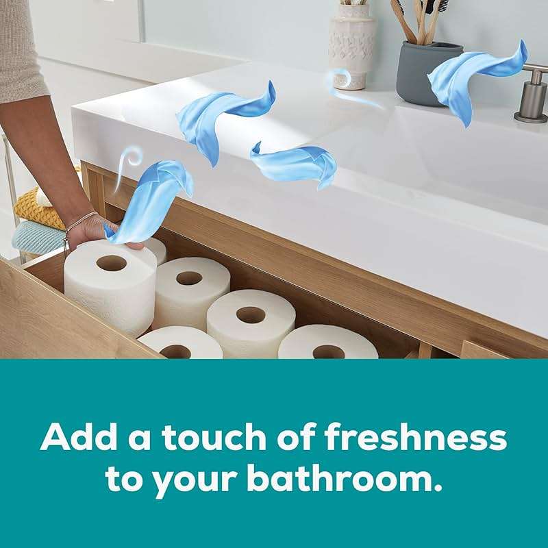 Angel Soft Toilet Paper with Fresh Linen Scented Tube, 48 Mega Rolls = 192 Regular Rolls, Soft and Strong Toilet Tissue - Image 2
