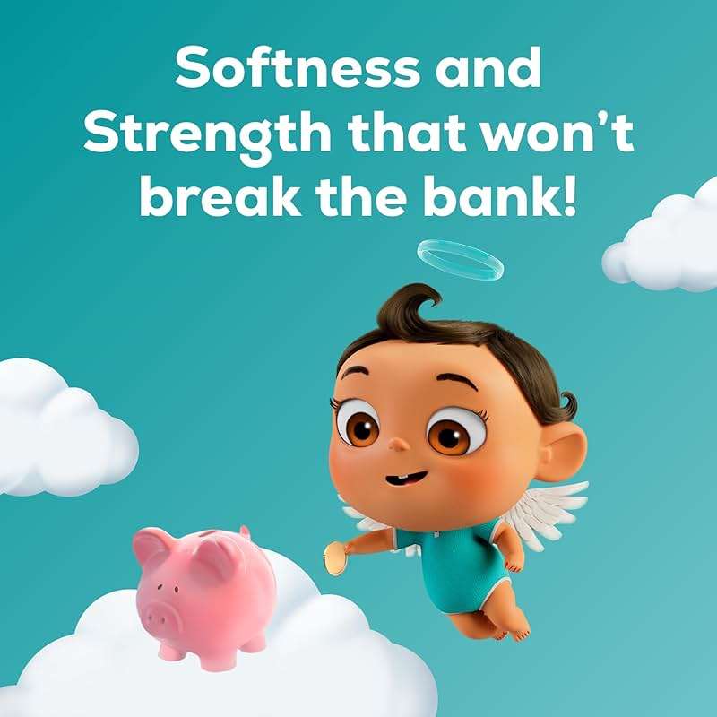 Angel Soft Toilet Paper with Fresh Linen Scented Tube, 48 Mega Rolls = 192 Regular Rolls, Soft and Strong Toilet Tissue - Image 6