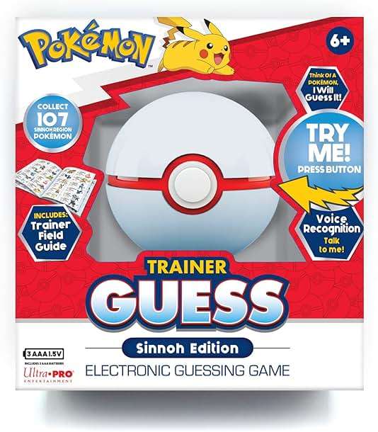 Ultra Pro Pokémon Trainer Guess Sinnoh Toy - Guess that Pokémon! Fun for Board Game & TCG Fans - Magic The Gathering, Card Binder - Challenge Friends & Family! - Image 3