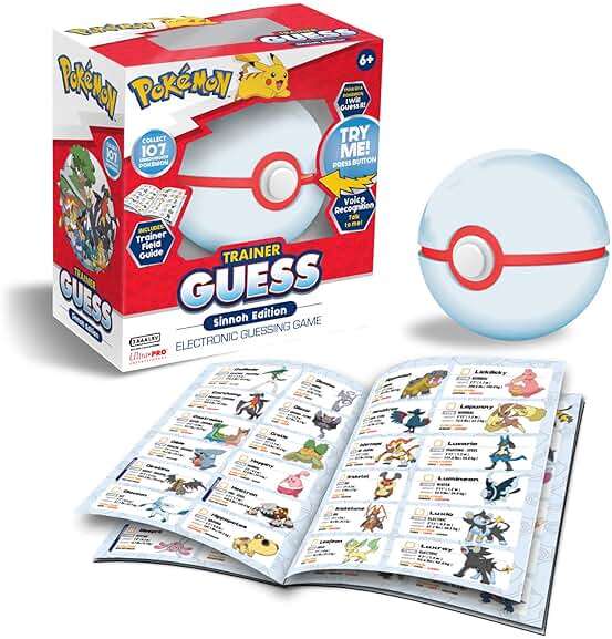 Ultra Pro Pokémon Trainer Guess Sinnoh Toy - Guess that Pokémon! Fun for Board Game & TCG Fans - Magic The Gathering, Card Binder - Challenge Friends & Family! - Image 4