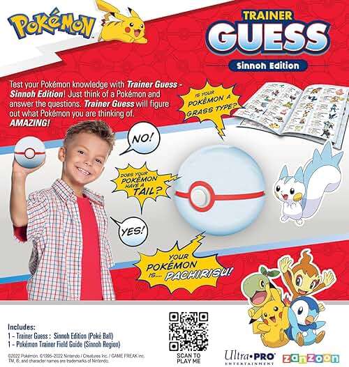 Ultra Pro Pokémon Trainer Guess Sinnoh Toy - Guess that Pokémon! Fun for Board Game & TCG Fans - Magic The Gathering, Card Binder - Challenge Friends & Family! - Image 6