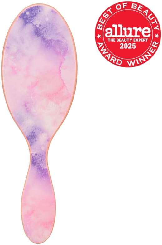 Wet Brush Original Detangler Hair Brush, Color Wash, Watermark, Ultra-Soft IntelliFlex Bristles - Detangling Hairbrush Glides Through Tangles For Wet, Dry & Damaged Hair, Women & Men - Image 2