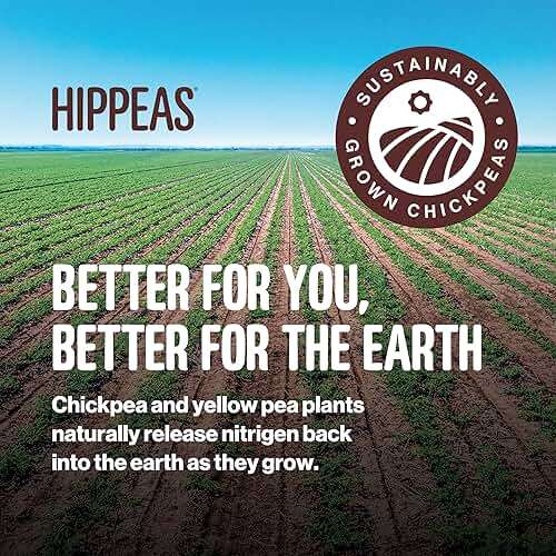 HIPPEAS Chickpea Puffs, Groovy White Cheddar, Gluten Free Snacks, Dairy Free, Vegan, 0.8oz, Pack of 18, 3g Protein, 2g Fiber, Crunchy, Nutritious, Baked Plant Protein Snack, Non-GMO, Kosher - Image 6
