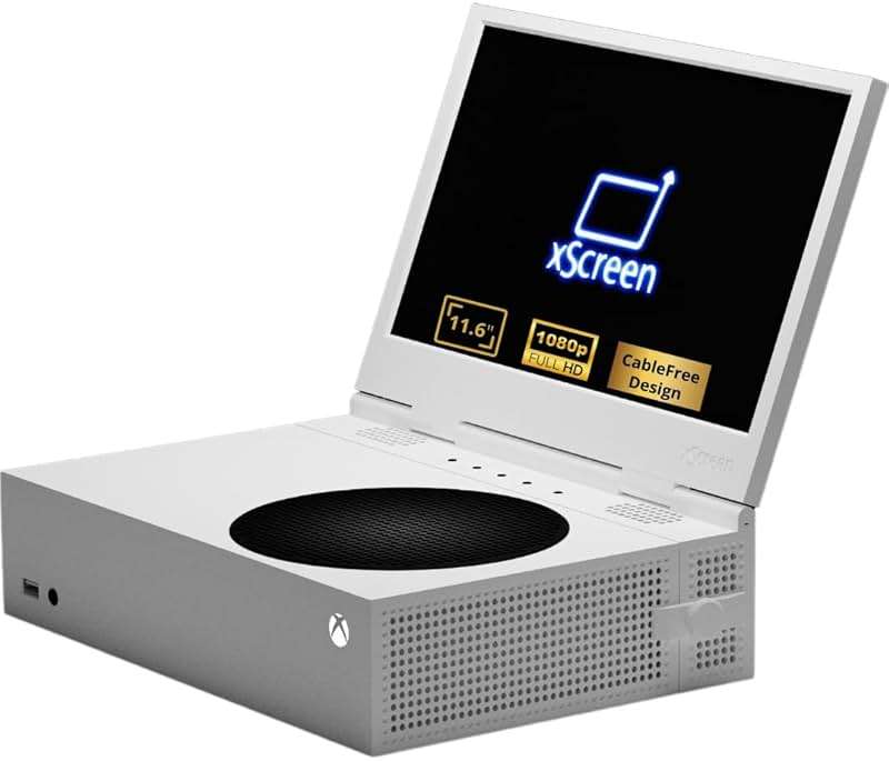 UPspec Gaming xScreen - 11.6 1080P FHD 60Hz IPS Portable Screen for Xbox Series S (not Included) - Unique CABLEFREE Design - Image 1