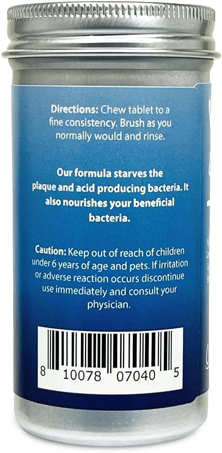 WELdental Chew Brush Smile Toothpaste Tablets 120 Count, Peppermint - Image 4