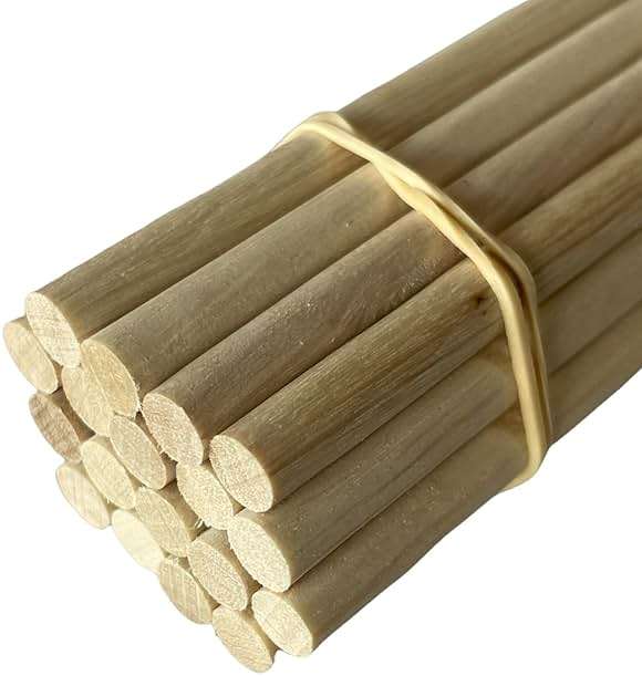 Watchmaker Cleaning sticks from Spindle Tree Clock Wood 2.5 mm 10pcs - Image 2
