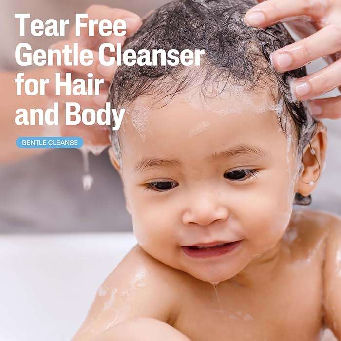 Cetaphil Baby Wash & Shampoo Plus Body Lotion, Healthy Skin Essentials, Head to Toe Hydration for up to 24 Hours, for Delicate, Sensitive Skin, 2-Pack,White - Image 4