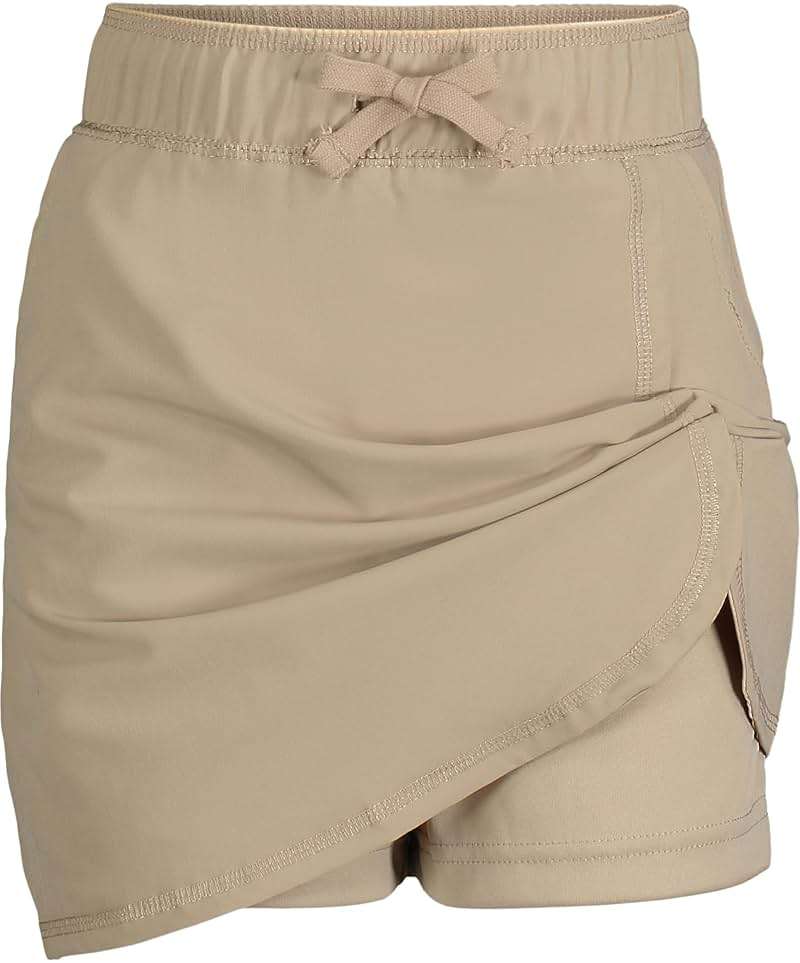 Nautica girls School Uniform Pull-on Scooter Skirt With Undershorts, Knit Waistband & Functional Pockets - Image 2