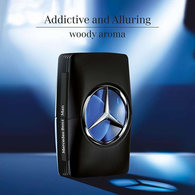 Mercedes Benz Man - Eau de Toilette for Men - Aromatic, Woody Fruity Mens Fragrance with Cedar and Oakmoss Notes - Long Lasting Mens Cologne - 6.7 oz - Image 3