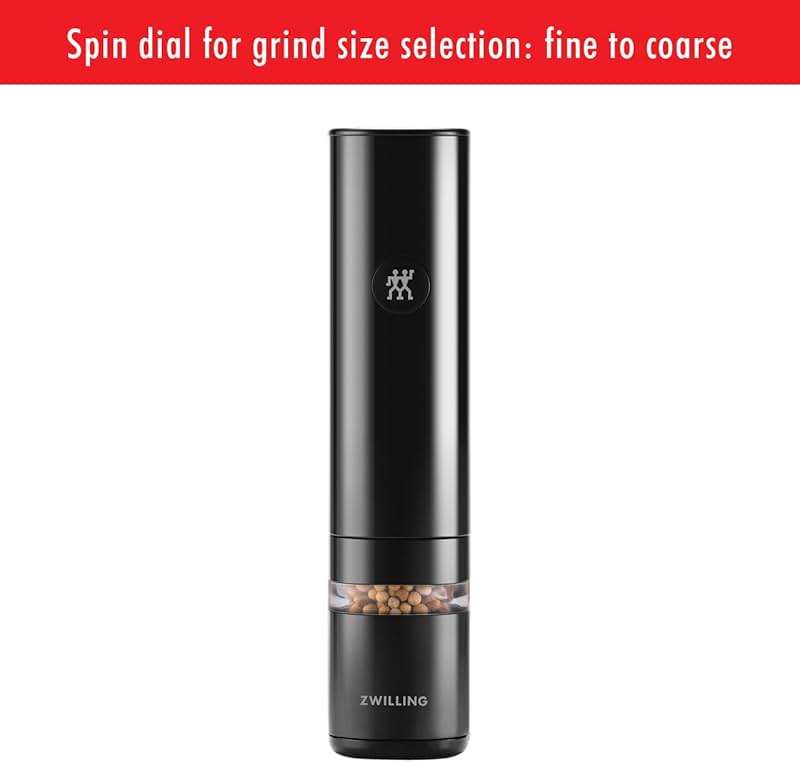 ZWILLING Enfinigy Electric Salt/Pepper Mill - Black - Image 5