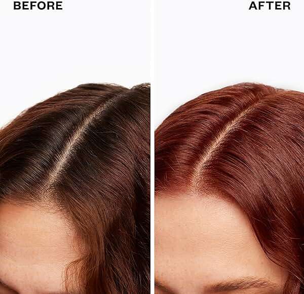 IGK Permanent Hair Dye Color Kit | 6R Smoky Scarlet - Intense Auburn | 100% Gray Color Coverage + Strengthen + Shine | Ammonia Free - Image 4