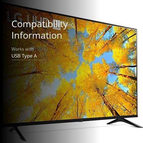 LG 50-Inch Class UQ7570 Series 4K Smart TV, AI-Powered 4K, Cloud Gaming (50UQ7570PUJ, 2022), Black - Image 3