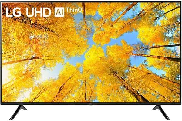 LG 50-Inch Class UQ7570 Series 4K Smart TV, AI-Powered 4K, Cloud Gaming (50UQ7570PUJ, 2022), Black - Image 4
