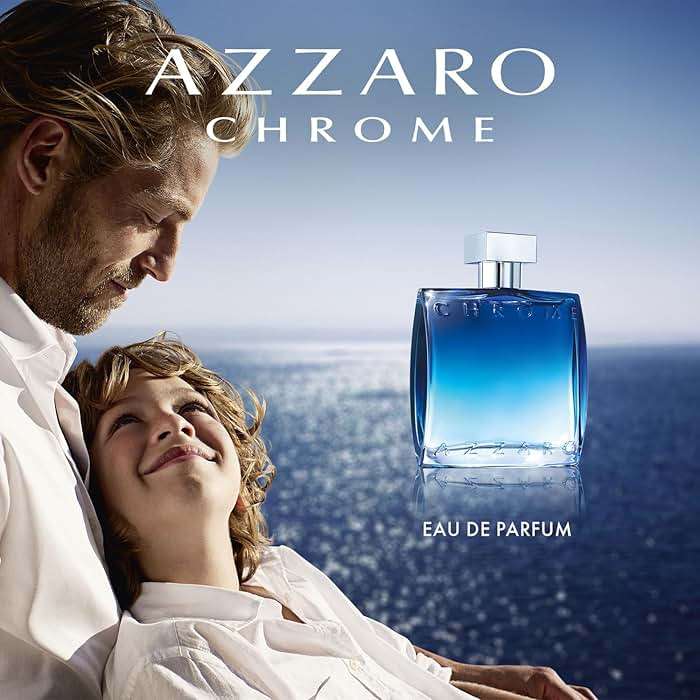 Azzaro Chrome Eau de Parfum - Fresh Aquatic Mens Cologne - Fougère, Aromatic & Woody Fragrance - Citrus Notes of Green Mandarin - Lasting Wear - Classic Clean Scent - Luxury Perfumes for Men - Image 4