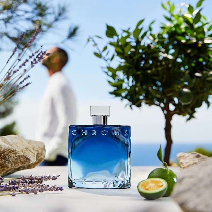 Azzaro Chrome Eau de Parfum - Fresh Aquatic Mens Cologne - Fougère, Aromatic & Woody Fragrance - Citrus Notes of Green Mandarin - Lasting Wear - Classic Clean Scent - Luxury Perfumes for Men - Image 6
