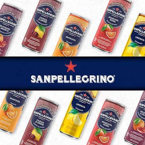 Sanpellegrino Italian Sparkling Drink Melograno And Arancia, Sparkling Orange And Pomegranate Beverage, 24 Pack Of Cans - Image 6