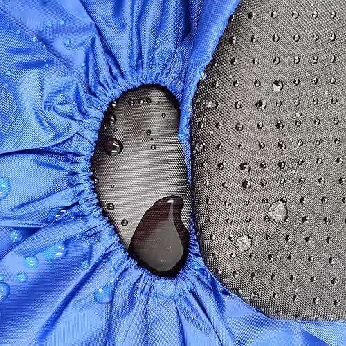 5 Pairs Non Slip Reusable Shoe Covers Waterproof Washable Boot Covers Durable Dustproof Booties Cover For Indoors Household Travel Floor Carpet Protection(Large) - Image 5