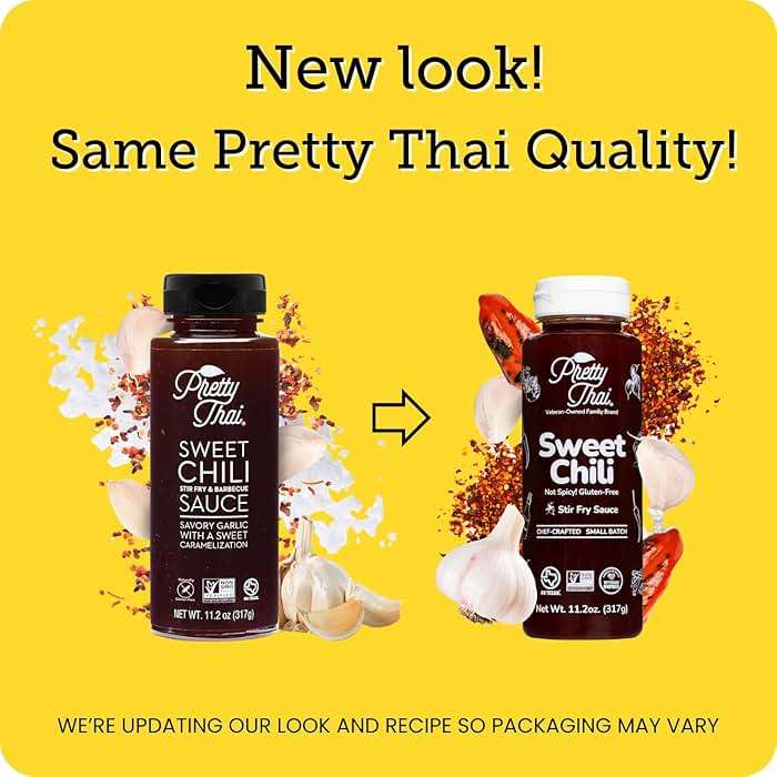 Pretty Thai Sauce, Gluten Free Certified Non-GMO Vegan Authentic Stir Fry, Dressing, Rice Seasoning, Condiment & Dipping Sauce, 100% Natural (Thai Sweet Chili) - Image 4