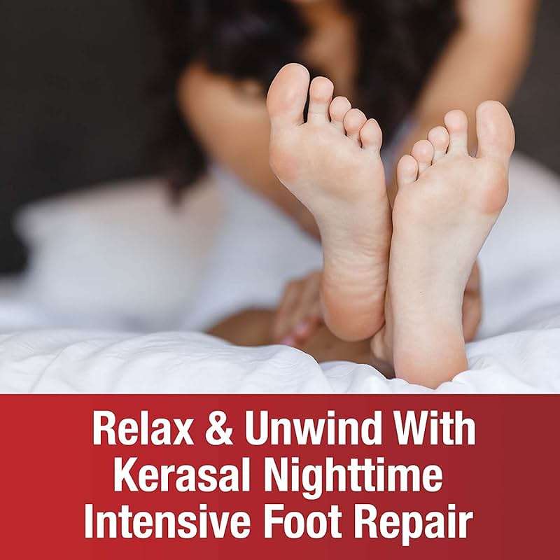 Kerasal Nighttime Intensive Foot Repair, Skin Healing Ointment for Cracked Heels and Dry Feet, 1 oz (Packaging May Vary) - Image 7