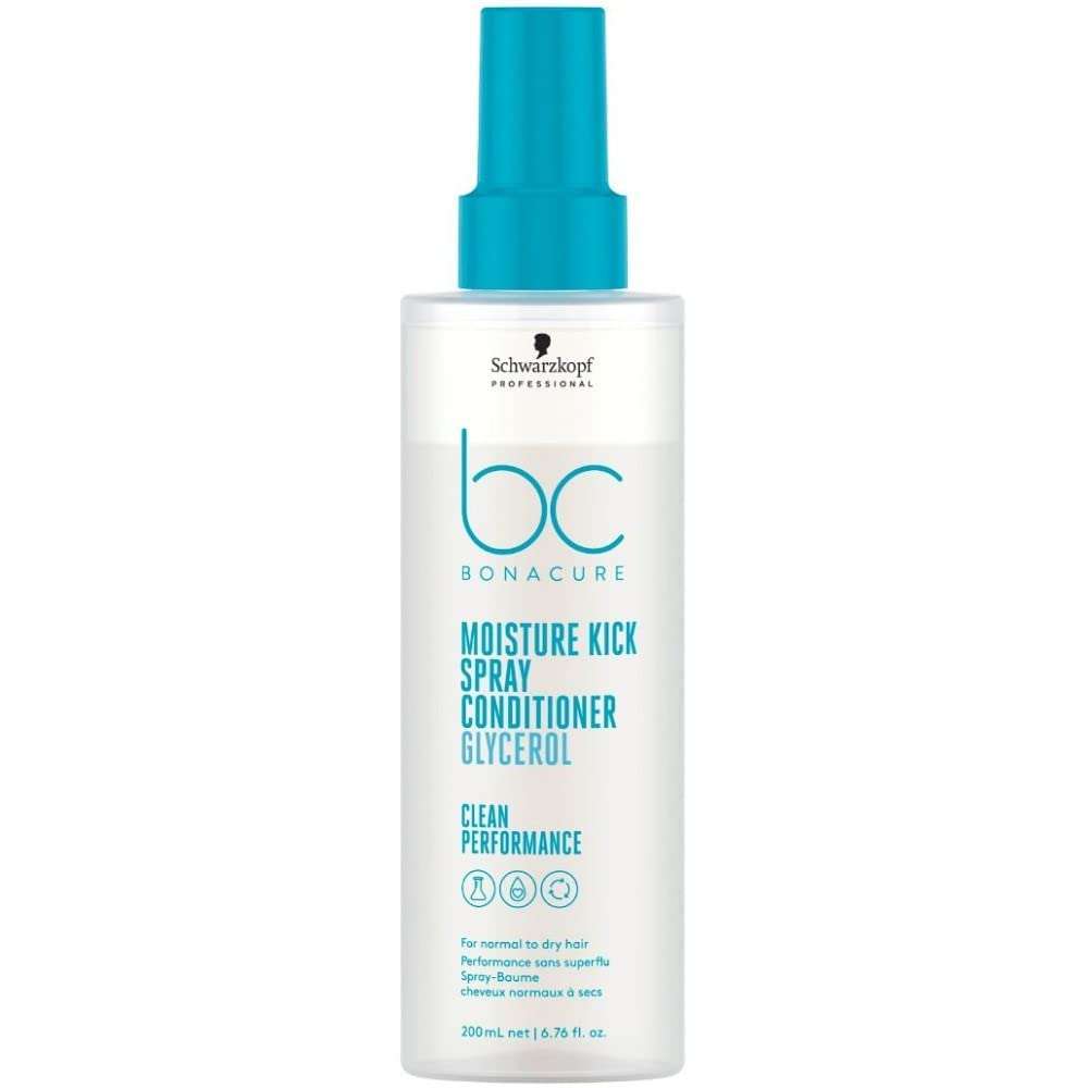 Schwarzkopf BC Bonacure Moisture Kick Spray Conditioner Glycerol 200ML - Image 1
