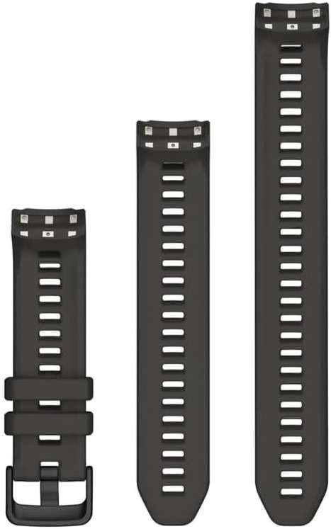 Garmin 010-13104-00 Band, 20mm, Graphite Silicone - Image 2