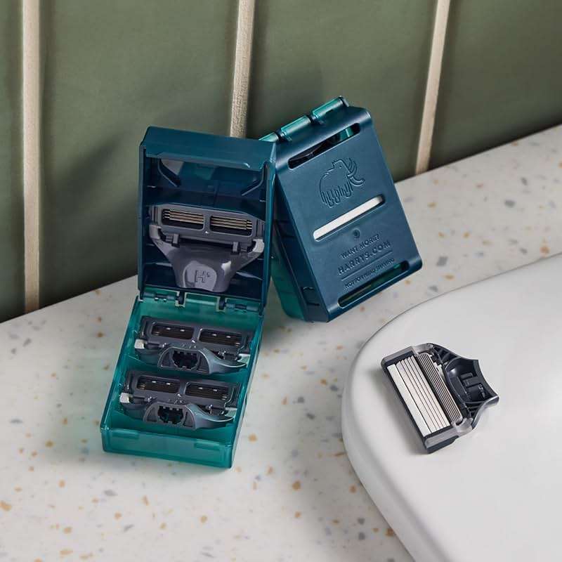 Harry's Original Razor Blades for Men - 14 Count - Premium Razor Blade Refill Cartridges - German Engineered - Image 7