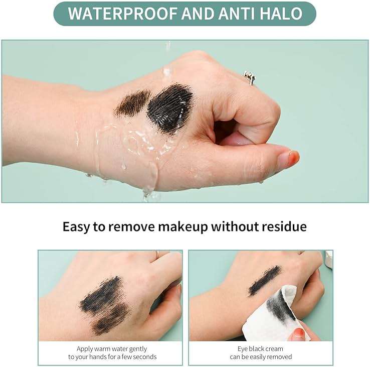 2 in 1 Mascara 5x Longer Waterproof Lash Cosmetics Natural Lengthening and Thickening Effect No Clumping Superstrong Magic 4d Silk Fiber for Vibely Mascara Makeup - Image 6
