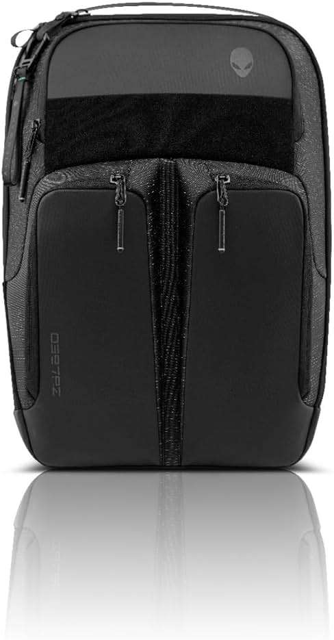 Alienware Horizon Utility Backpack, AW523P, Weather resistant, Padded back and shoulder straps, EVA padding, RFIDsafe, Black - Image 1